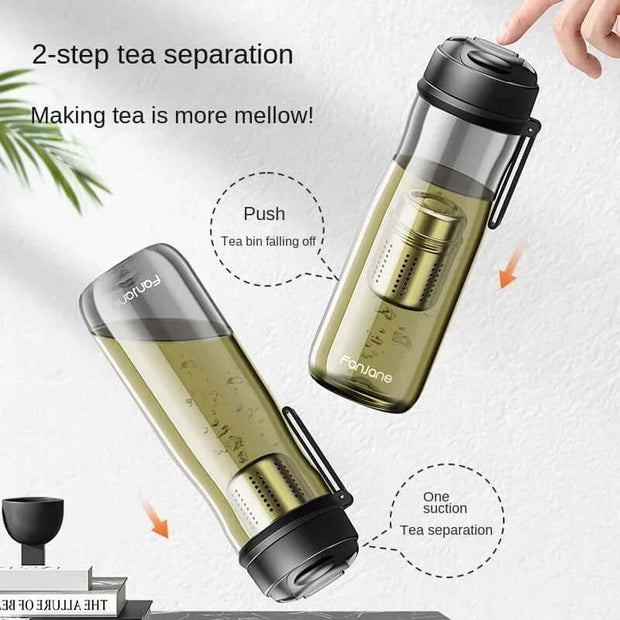Magnetic Tea Cup Water Bottle